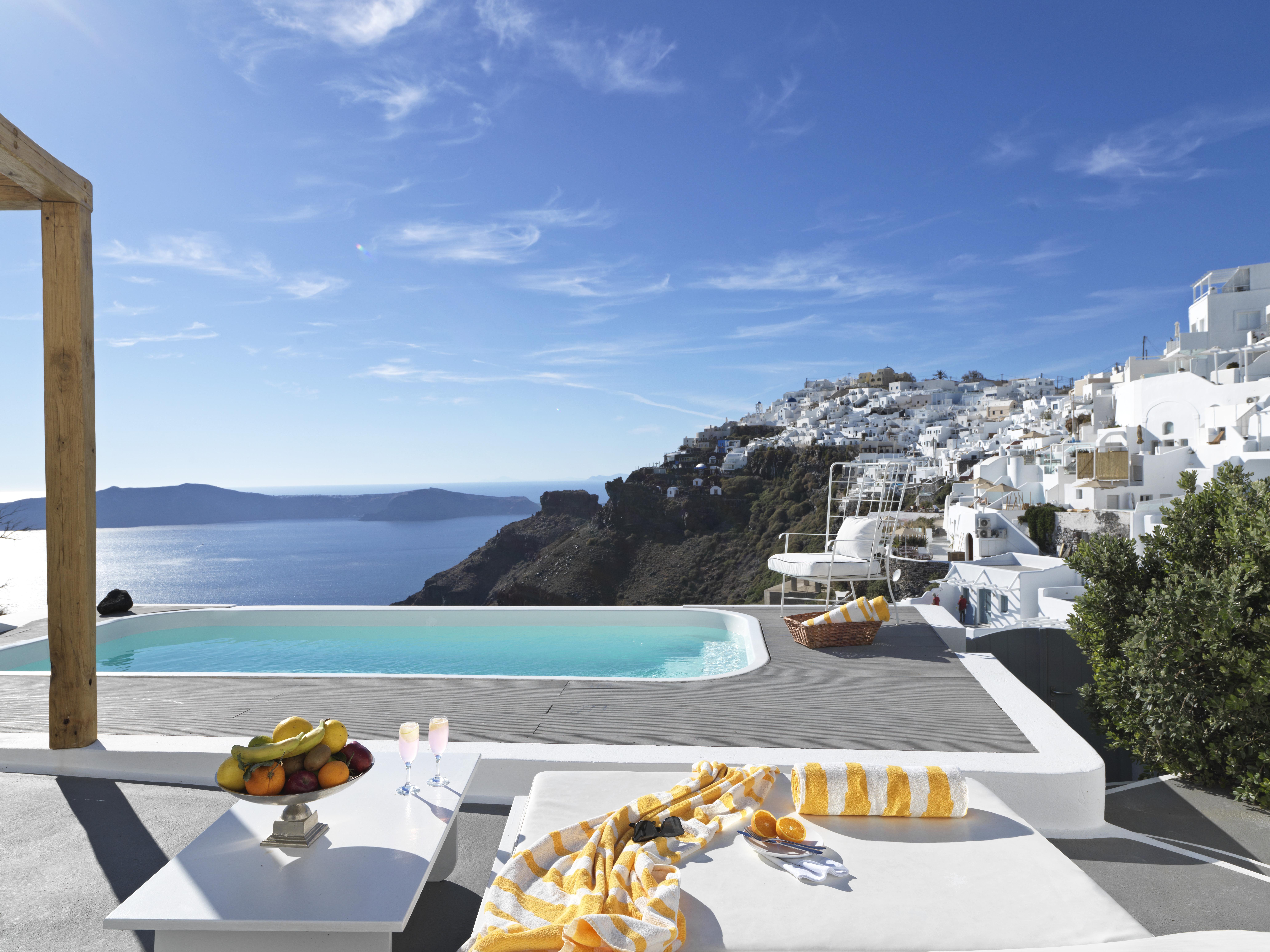 Katikies Chromata Santorini - The Leading Hotels Of The World Imerovigli  Exterior foto